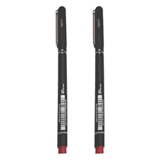 Uni 三菱 代用針筆 PIN05-200, 紅色, 2支