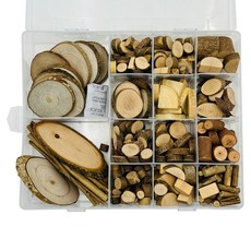 artmoru 天然木塊組 + 塑膠盒組 1組, Natural