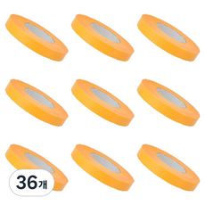 OON 종이 마스킹 테이프 12mm x 18미터, 36개