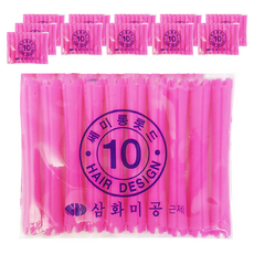 三和美工 半長頭髮燙髮捲 美容院燙髮專用 10號, 單一顏色, 12個