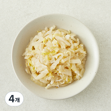 킨더가든 우리아이 백김치 볶음, 80g, 4개