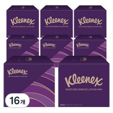 Kleenex 舒潔 保濕精華乳液3層迷你面紙, 140張, 16盒