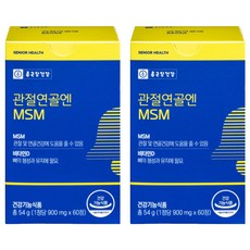 Chong Kun Dang 鍾根堂 MSM保健錠 54g, 2個, 60顆