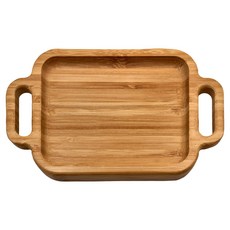 雅竹 把手竹盤, 1個