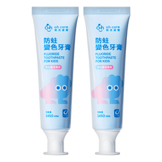 oh care 歐克威爾 兒童防蛀變色牙膏, 70g, 2條