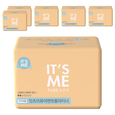 IT'S ME Pure&Fit護墊, 長款(18cm), 20片, 6包