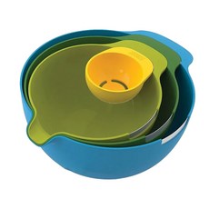 Joseph Joseph 破蛋攪拌盆, 33 x 23 x 13.5cm, 破蛋攪拌盆4件組, 1組