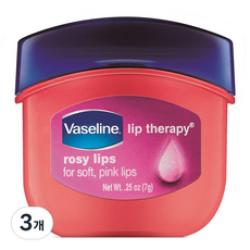 바세린 립 테라피 립밤, 7g, 3개