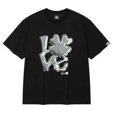 비전스트릿웨어 남녀공용 3D Love T Shirts VS2302ST20