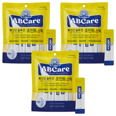 에이비씨케어 반려동물 순살스틱 간식, 조인트, 240g, 3개