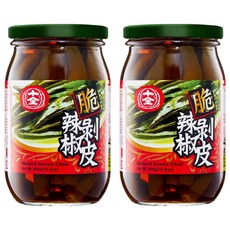 十全 剝皮辣椒, 450g, 2罐