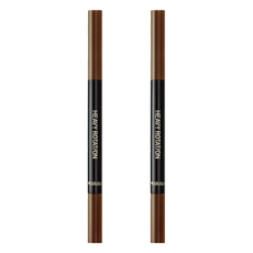 헤비로테이션 하드 엣지 아이브로우 오토펜슬 0.4g, 02 내추럴 브라운, 2개