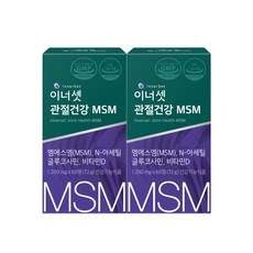 InnerSet MSM&N-乙醯葡糖胺&維他命D錠 72g, 60顆, 2個