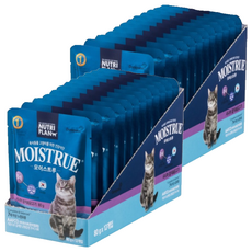 동원뉴트리플랜 시니어 고양이 모이스트루 주식파우치, 닭+참치, 80g, 24개