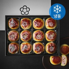 태극당 월병 3종 x 4p 세트 840g (냉동), 70g, 12개입, 1박스