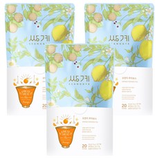 쌍계명차 프루트 허그 오렌지 루이보스차 파우치, 1.5g, 20개입, 3개