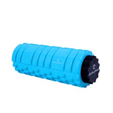 andus 2合1雙泡沫輥硬型, 天藍色+黑色