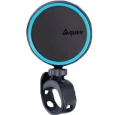 guee 自行車360度旋轉左右通用I-C後照鏡, 藍色, 1個