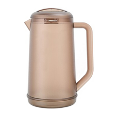 KEYWAY 聯府 圓點高級冷水壺 180 x 134 x 249mm, 咖啡色, 2.2L, 1個