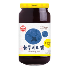 오뚜기 블루베리쨈, 500g, 1개