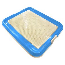 DR.LEE 防抓式平面狗便盆, 藍色, 1個