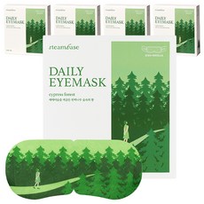 每日蒸氣眼罩 扁柏木香, 5枚入, 5個