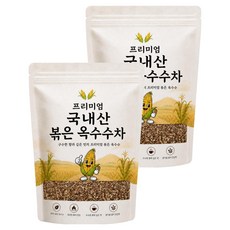 優質國產烘焙玉米茶, 500g, 2個, 1入