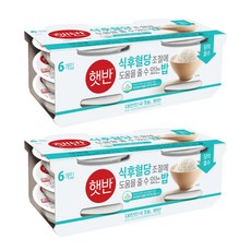 햇반 식후 혈당조절에 도움을 줄 수 있는 밥, 210g