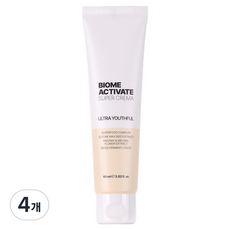 바이옴액티베이트 수퍼 크레마 울트라 유스풀 크림, 60ml, 4개