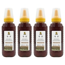 가가농장 국내산 밤꿀 튜브, 300g, 4개