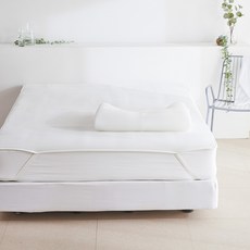 La Pomme 基本款 3D 網眼涼感墊 2入, 白色, 涼感墊