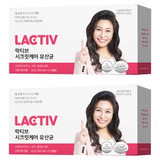 락티브 시크릿케어 유산균, 120정, 2개