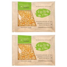 우리가스토리 머쉬룸 팝콘용 옥수수, 2.5kg, 2개
