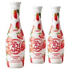 木星草莓糖漿, 550g, 3個