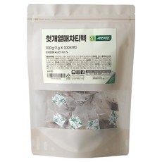 자연지인 헛개열매 티백 차, 1g, 100개입, 1개