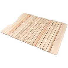 KOXINA 檜木高級款捲式浴缸蓋 750 x 1200 mm, 單一顏色, 1個