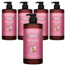 KERASYS 角蛋白神經醯胺護髮素 花香, 1L, 5瓶