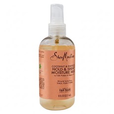 Shea Moisture 椰子與木槿花亮澤定型噴霧, 1瓶, 237ml