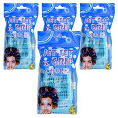 噴氣式髮捲, 天藍色, 20入