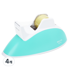 [128660]테이프컷터기(TD-16/INOZTO), 민트, 4개