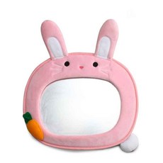 Petit Bebe 汽車座椅椅背安全鏡子, 兔子款, 1入