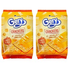 Gery 芝莉 厚醬餅乾 濃厚起士味 酥脆好滋味, 216g, 2包
