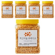 튀긴마늘 후레이크, 300g, 5개