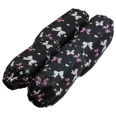 Plie 兒童蝴蝶結袖套 2入, 黑色