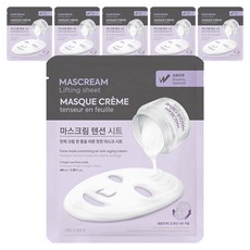 더페이스샵 닥터벨머 집중탄력 마스크림 텐션시트 집중탄력, 6개, 1개입