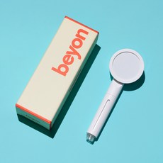 Beyon 濾芯蓮蓬頭, 1個, 白色