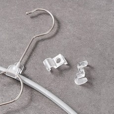 MAWA 衣架連接掛鉤, 10個, 透明