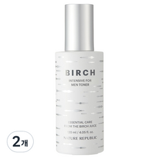 NATURE REPUBLIC Birch Intensive男士化妝水, 2個, 120ml