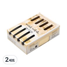 紙文化 Hello Art Calli Plus 明信片紙 1 檸檬 100p + 毛筆 4p 套組, 2套