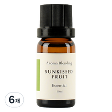 소소코 아로마블랜딩 에센셜오일 썬키스 프루트, 6개, 10ml